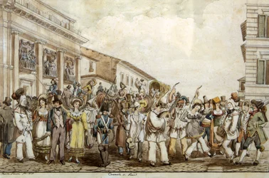 ローマのカーニバル、1830